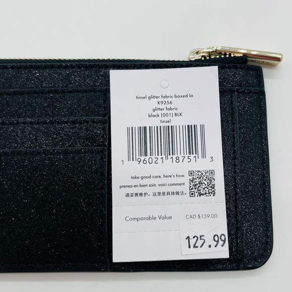 kate spade Bags Kate Spade Tinsel Boxed Large Slim Card Holder